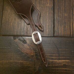 Brown Leather Guitar Strap